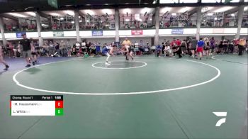 126-134 lbs Champ. Round 1 - Mason Haussmann, Hoffman Estates (H.S.) vs Landyn White, Relentless Training Center