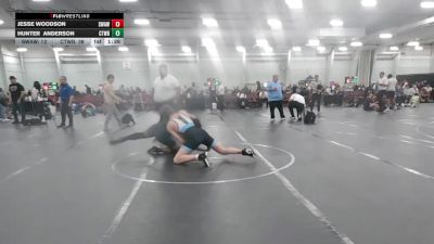 175 lbs Round 5 (10 Team) - Hunter Anderson, CHWHALE Blue vs Jesse Woodson, Savage WA White