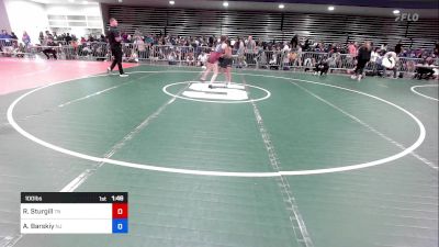 100 lbs Round Of 16 - Ryleigh Sturgill, TN vs Alexandria Barskiy, NJ