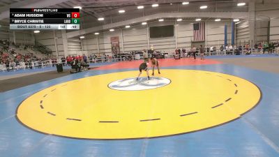 6 - 120 lbs 3rd Place Match - Adam Husseini, West Springfield vs Bryce Christie, Landstown