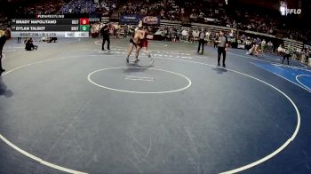 D 1 175 lbs Cons. Round 5 - Brady Napolitano, Destrehan vs Dylan Talbot, Southside