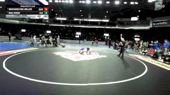 Girls 155 lbs Cons. Semi - Mai Kwee, Highline (Girls) vs Brookelynn Miller, Enumclaw (Girls)