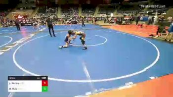 89 lbs 1/4 Finals - Paul Kenny, Apex vs Mikey Ruiz, Wesley Wrestling Club