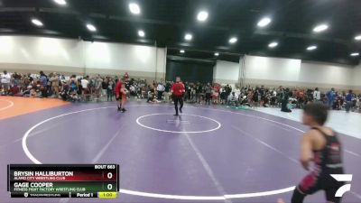 68-69 lbs Round 3 - Brysin Halliburton, Alamo City Wrestling Club vs Gage Cooper, Fitness Fight Factory Wrestling Club