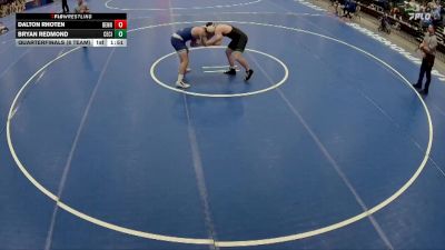 190 lbs Quarterfinals (8 Team) - Bryan Redmond, Central City vs Dalton Rhoten, Bennington