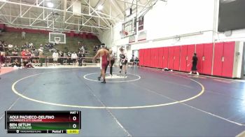 184 lbs Cons. Semi - Aoui Pacheco-Delfino, Sacramento City College vs Ben Setum, Cerritos College