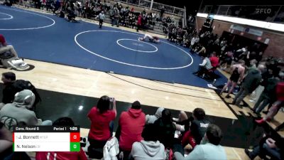 138 lbs Cons. Round 6 - Jayson Bonnett, Mt. Spokane vs Nolen Nelson, Castle Rock