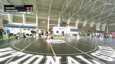 65 lbs 3rd Place Match - Olivia LeCates, Stallions Wrestling Club vs Mandi Mele, Wyoming