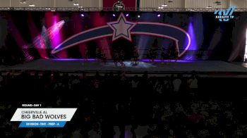 CheerVille AL - Big Bad Wolves [2023 L1.1 Tiny - PREP - A Day 1] 2023 Universal Spirit Nashville Challenge