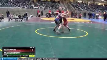 105 lbs 3rd Place Match - Elijah Nolan, Illinois Valley Youth Wrestlin vs Traxon McGrorty, SCMC