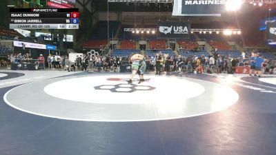 175 lbs Champ. Rd Of 128 - Isaac Dunnom, Wisconsin vs Simon Jarrell, Washington