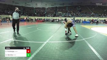 161 lbs Consi Of 4 - Evan Rutledge, Lawton vs Quinton Benitez, Chickasha Wrestling