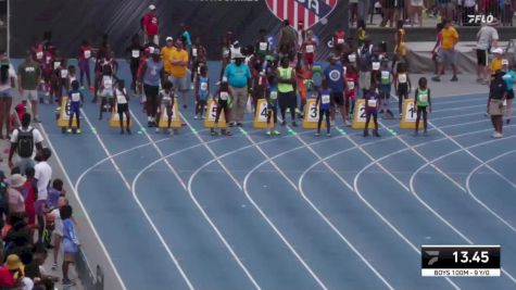 Youth Boys' 100m Championship, Semi-Finals 2 - Age 9