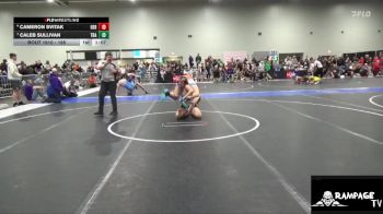 165 lbs Cons. Round 3 - Cameron Svitak, Herington vs Caleb Sullivan, Trailblazer