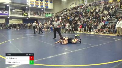 121 lbs Qtr-finals - Landon Sidun, Norwin vs Tommy Marchetti, Delbarton-NJ