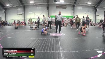 50 lbs Placement (4 Team) - Troy Clanton, Storm Wrestling vs Cooper Brown, Glasgow Wrestling