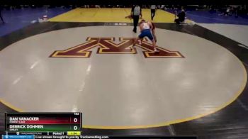 152 lbs Champ. Round 3 - Derrick Dohmen, Simley vs Dan Vanacker, Forest Lake