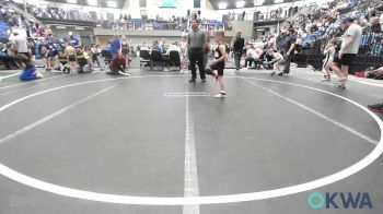 55 lbs Quarterfinal - Chance Chill, Perry Wrestling Academy vs Eliseo Mata, Watonga Youth Wrestling