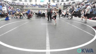 55 lbs Quarterfinal - Chance Chill, Perry Wrestling Academy vs Eliseo Mata, Watonga Youth Wrestling