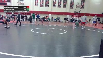 125 lbs Cons. Round 2 - Jeremiah Gonzalez, Southern Oregon vs Dominic Ojeda, Unattached