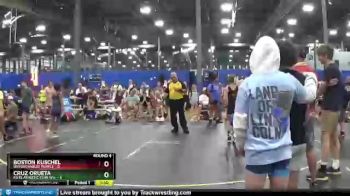 90 lbs Round 4 (6 Team) - Cruz Orueta, Elite Athletic Club W.E. vs Boston Kuschel, Untouchables Purple