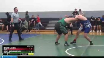 285 lbs Cons. Round 3 - Tony Sarukhanyan, Palo Verde vs Dylan Lunday, Basic