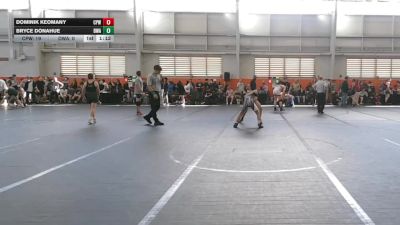 88 lbs Finals (2 Team) - Dominik Keomany, CP Wrestling vs Bryce Donahue, Donahue WA