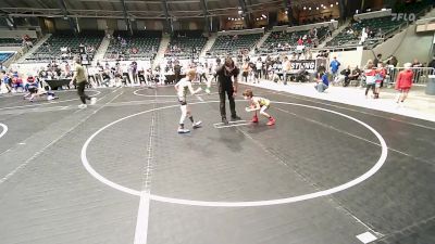 64 lbs Semifinal - Bowen Freisberg, Caney Valley Wrestling vs Myles Turner, Duncan Demon Wrestling