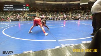 100 lbs Round Of 32 - Carson Kirk, American Dream vs Tajuan Davis, Team Tulsa Wrestling Club