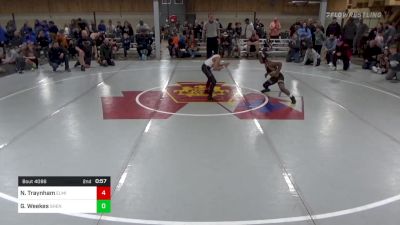 M 80 lbs Consi Of 4 - Nikkoh Traynham, Elmira vs Gorbachyou Weekes, Shenandoah