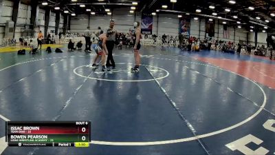 120 lbs Rd# 5- 3:45pm Friday Final Pool - Bowen Pearson, Lions Wrestling Academy vs Issac Brown, Team Ohio