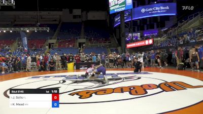 138 lbs Quarters - Jovani Solis, FL vs Kaleb Mead, MN