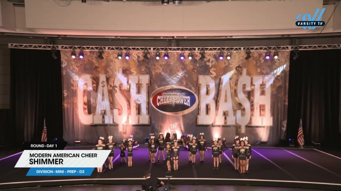 Modern American Cheer - Shimmer [2024 L1.1 Mini - PREP - D2 Day 1] 2024 ...