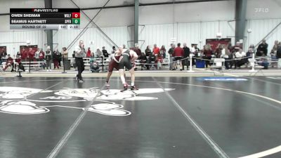 149 lbs Round Of 32 - Owen Sheiman, Wesleyan vs Seamus Hartnett, Springfield