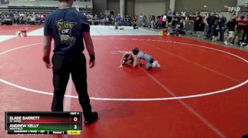 55 lbs Champ. Round 1 - Andrew Kelly, Westfield vs Slade Barrett, St. James