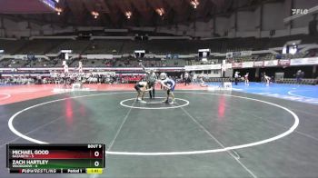113 lbs Quarters & Wb (16 Team) - Michael Good, Nazareth vs Zach Hartley, Woodgrove