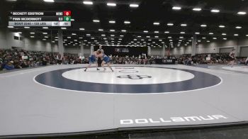 120 lbs Semis - Beckett Edstrom, MN Elite Wrestling Club vs Finn McDermott, Illinois