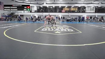 141 lbs Cons. Round 3 - Michael Valerino, Case Western Reserve vs Kamren Johnson, Heidelberg