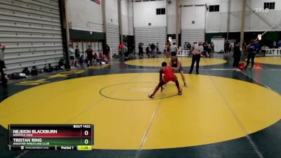 165 lbs Semifinal - Tristan Ring, Andover Wrestling Club vs Nejeion Blackburn, Norfolk High