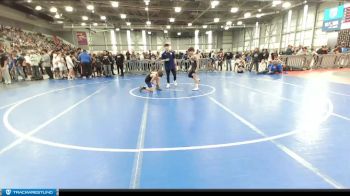 87 lbs Cons. Round 1 - Luke Sorensen, Salem Elite Mat Club vs Dane Walters, Steelclaw Wrestling Club