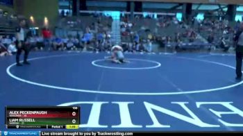 106 lbs Semifinals (8 Team) - Alex Peckenpaugh, Wagoner vs Liam Russell, Harrah