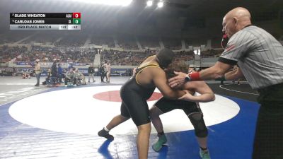 287-D3 3rd Place Match - Slade Wheaton, American Leadership Academy - Ironwood vs Carloas Jones, Salpointe Catholic High School