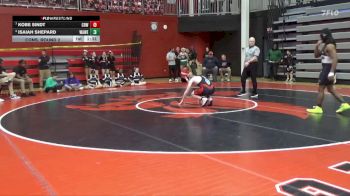 165 lbs Cons. Round 2 - Isaiah Shepard, Waterloo West vs Kobe Sindt, Cedar Rapids Washington