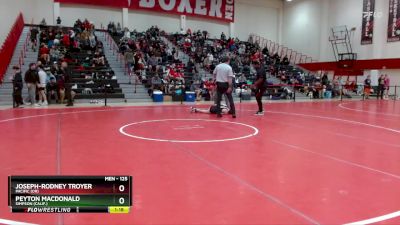 133 lbs Quarterfinal - Arthur Parra, Simpson (Calif.) vs Brennan Tia, Unattached