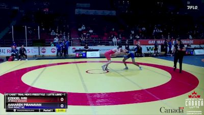 71kg Champ. Round 1 - Ethan Rooney, Montreal NTC / Loyola HS vs Jovanpreet Johal, Guru Gobind Singh WC