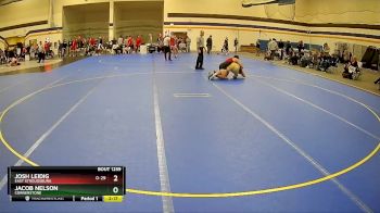184 lbs Semifinal - Josh Leidig, East Stroudsburg vs Jacob Nelson, Cornerstone