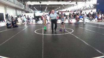 64 lbs Round Of 32 - Zoe Ventura, The Grind Wrestling Club vs Paislee Colston, Rockmart Takedown Club