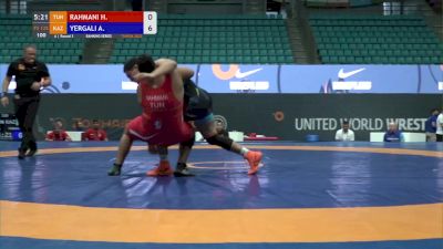 125 kg - Alisher Yergali, KAZ vs Hamza Rahmani, TUN
