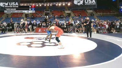 175 lbs Cons. Sub-rd Of 16 - Braxten Roche, Michigan vs Tate Sailer, North Dakota