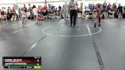 52 lbs Round 4 (6 Team) - Gabriel Beltran, Warhawks Wrestling vs Andrew Schwarting, SEPA